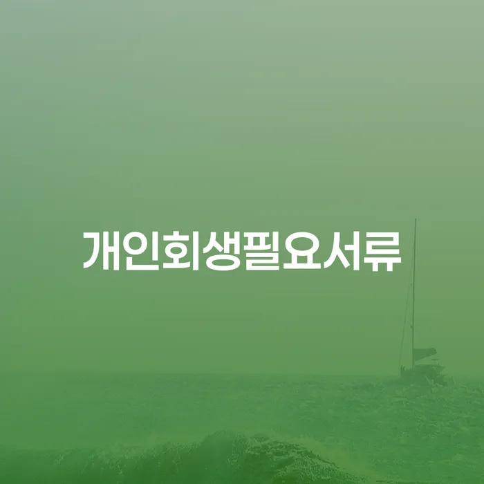 도박 개인회생 성공사례 개인회생으로 해결방법 선택의 조건