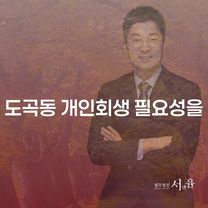 도곡동 개인회생 필요성을