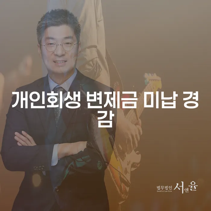 개인회생 변제금 미납, 어떻게 경감할 수 있을까요?