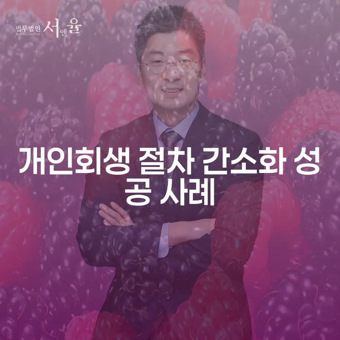 개인회생 절차 간소화 성공 사례: 어떻게 채무 문제를 극복할 수 있을까?